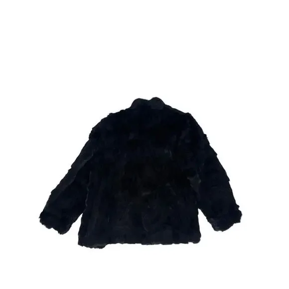 Somerset Furs Real Rabbit Fur Coat - Picture 10 of 10